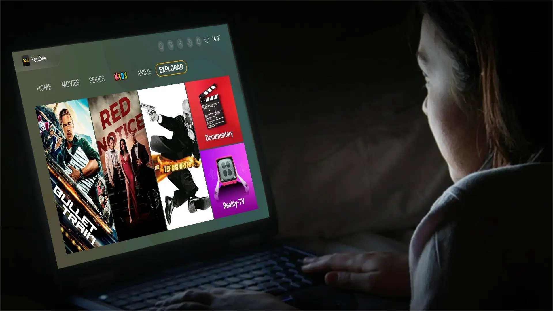 YouCine is safe to use on PC