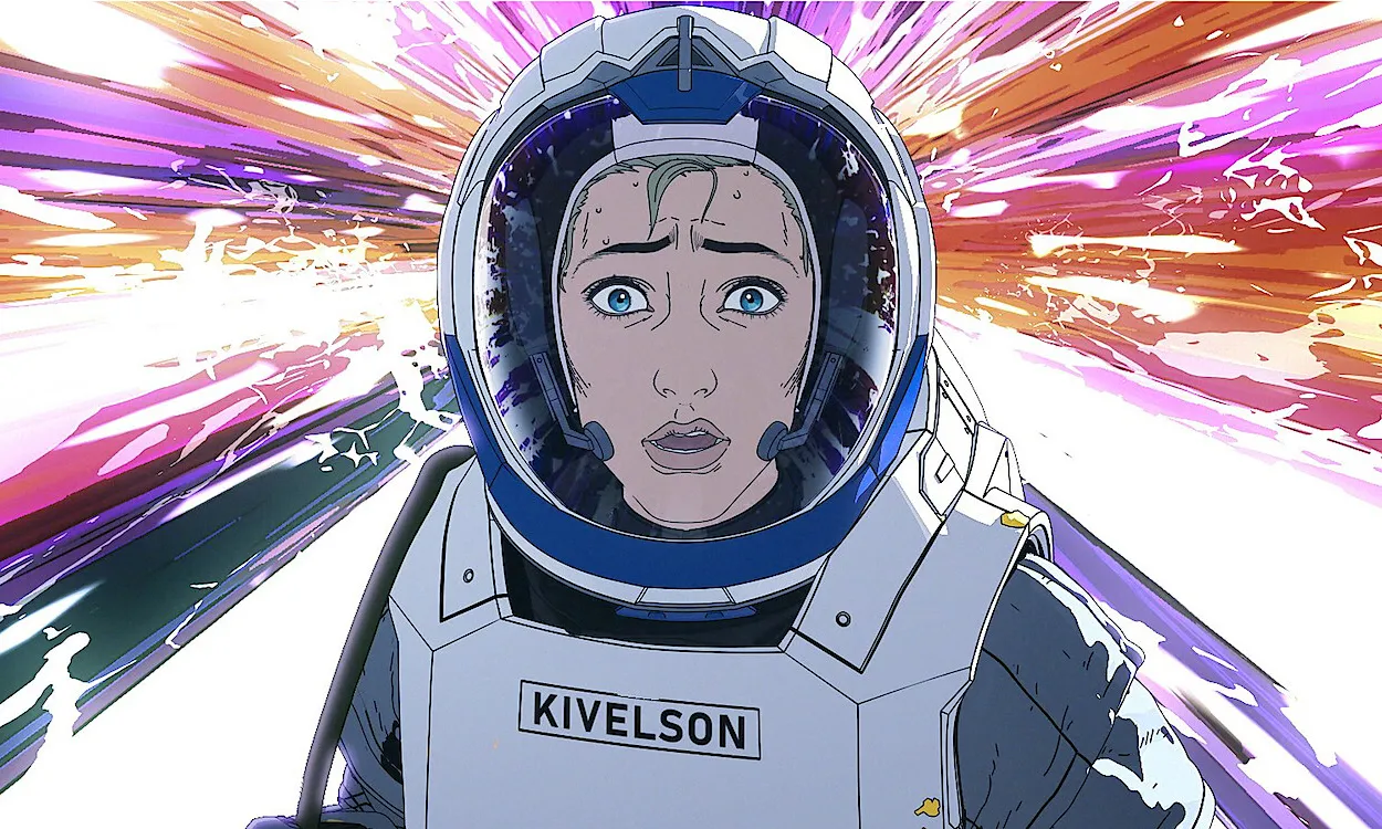 Love, Death & Robots Vol. 4 cover art showcasing vibrant characters and scenes, reflecting the anthology's diverse storytelling.